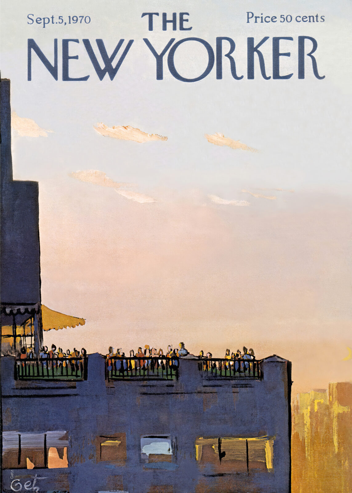 Rooftop Dusk
